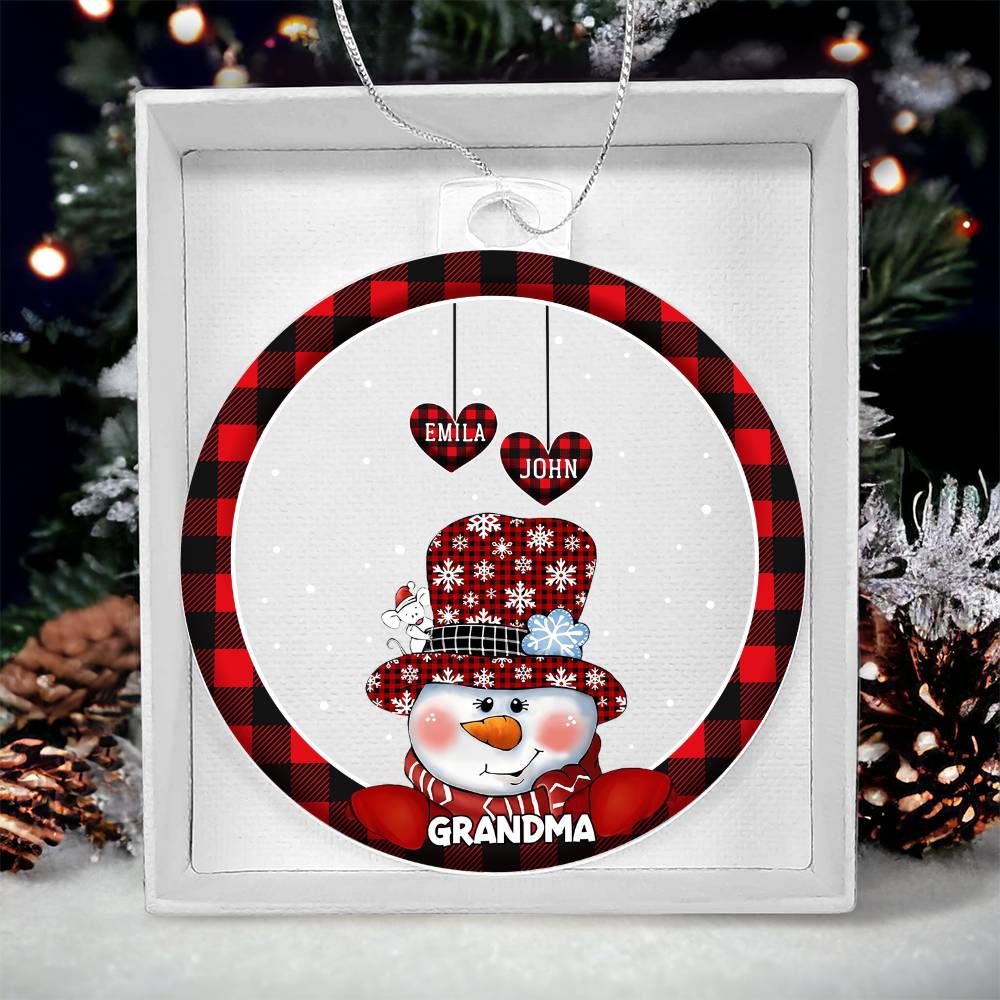 Acrylic Ornament Plaque
