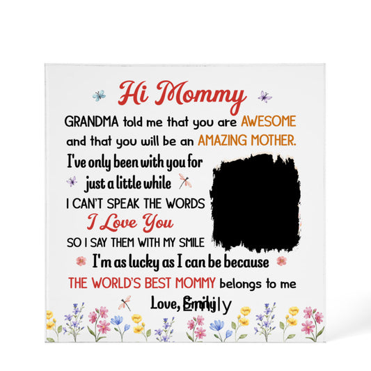 Printed Acrylic Block