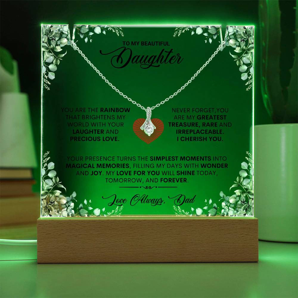 Alluring Beauty Keepsake Acrylic Bundle with Alluring Beauty Necklace-5