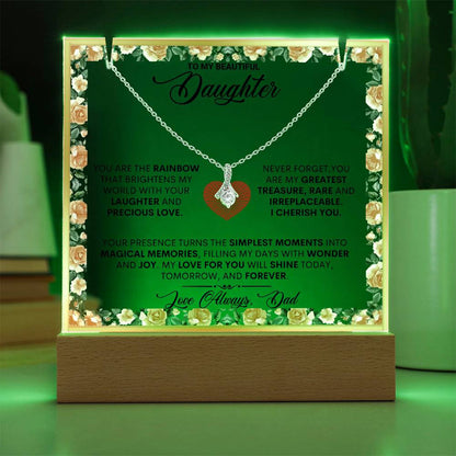 Keepsake Acrylic Bundle with Alluring Beauty Necklace-Daughter-15