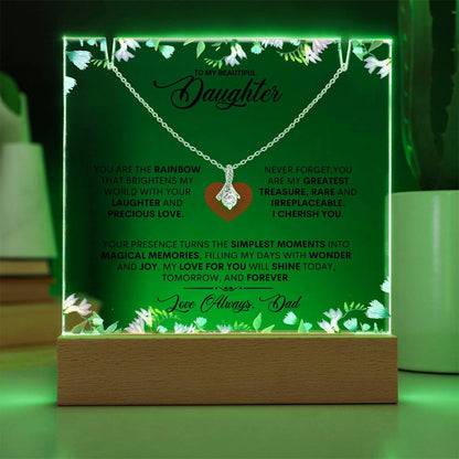 Alluring Beauty Keepsake Acrylic Bundle with Alluring Beauty Necklace-13