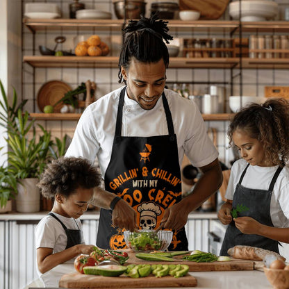 Grillin and Chillin Father's day apron !