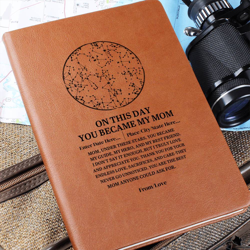 Unleash Your Gratitude with Our "On This Day You Became My Mom" Journal.