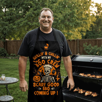 Grillin and Chillin Father's day apron !