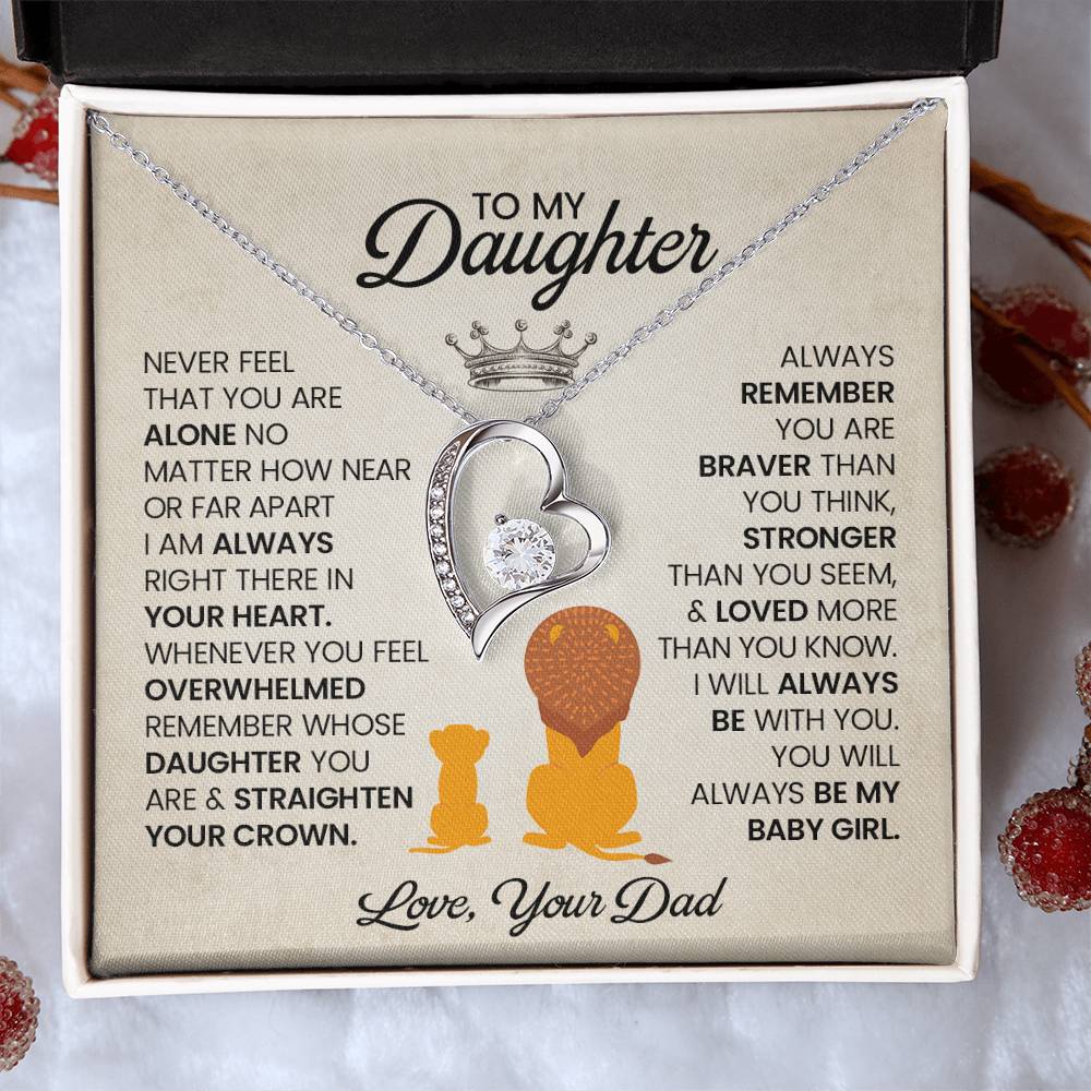 father to daughter meaningful jewelry gift
