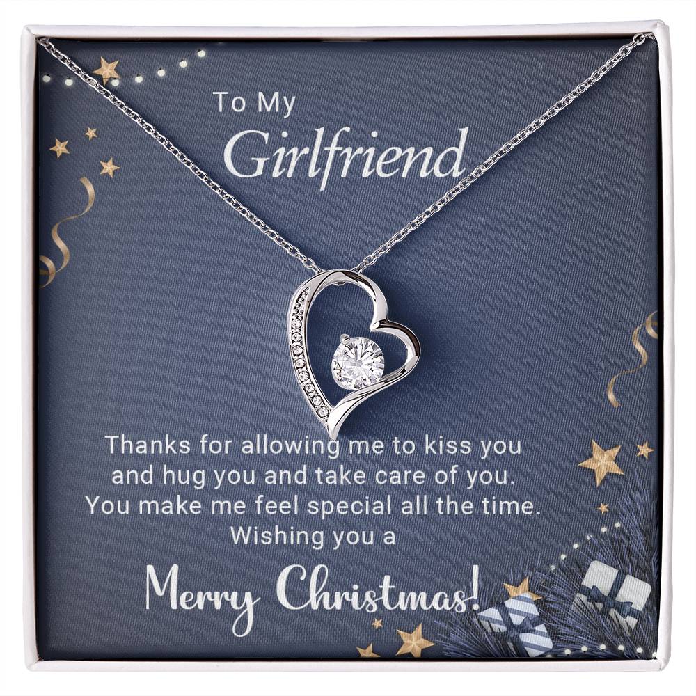 forever love necklace for girlfriend christmas gift
