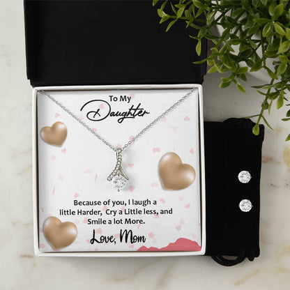 love and laughter necklace for daughter