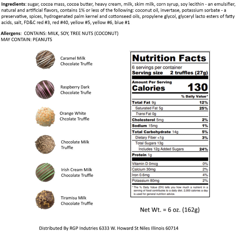 CHOCOLATE TRUFFLES TO MY WIFE - I LOVE YOU - YERTIZZ.COM