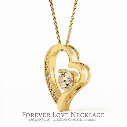 To My Wife, Our Forever Love Necklace, Jewelry, Gift - YERTIZZ.COM