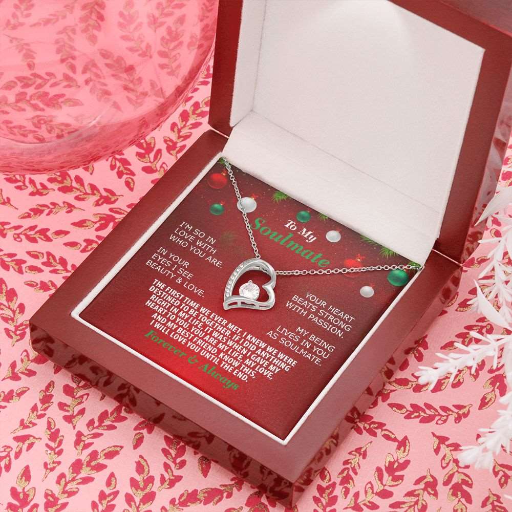 Christmas, Soulmate, Forever Love Necklace, Jewelry, Gift