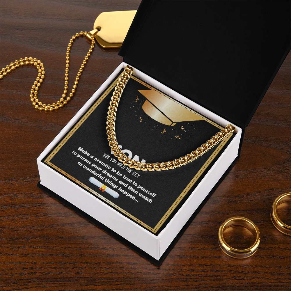 Cuban Linked Chain, Jewelry, Gift, Son