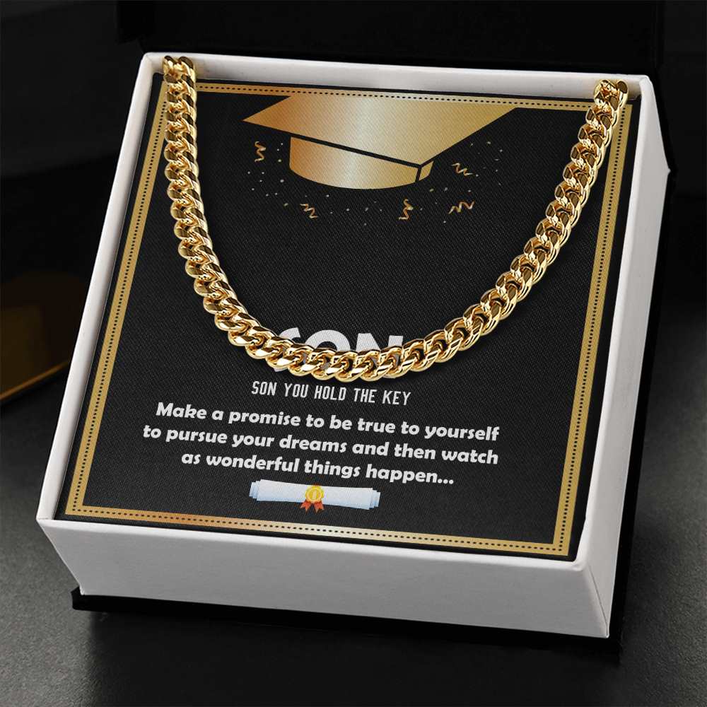 Cuban Linked Chain, Jewelry, Gift, Son
