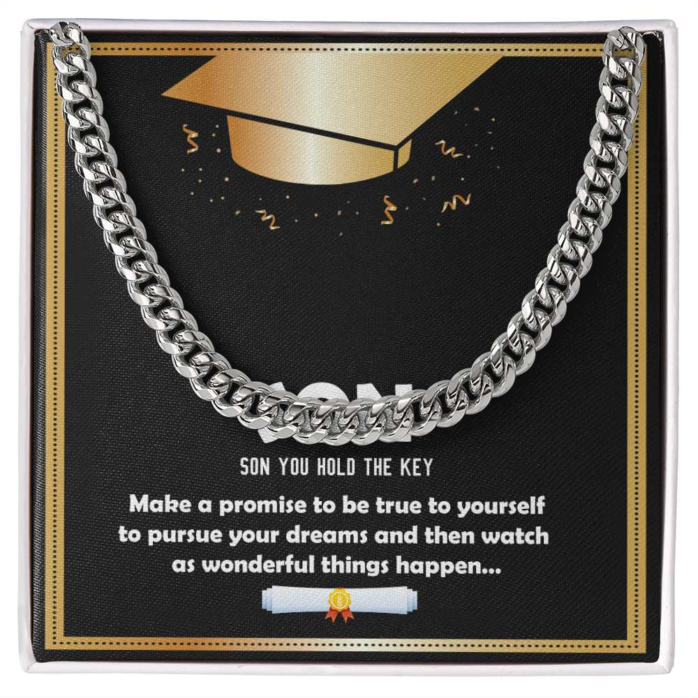 Cuban Linked Chain, Jewelry, Gift, Son