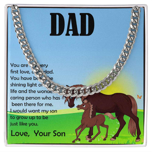 Cuban Linked Chain, Gift, Jewelry, Gift, Father, Dad