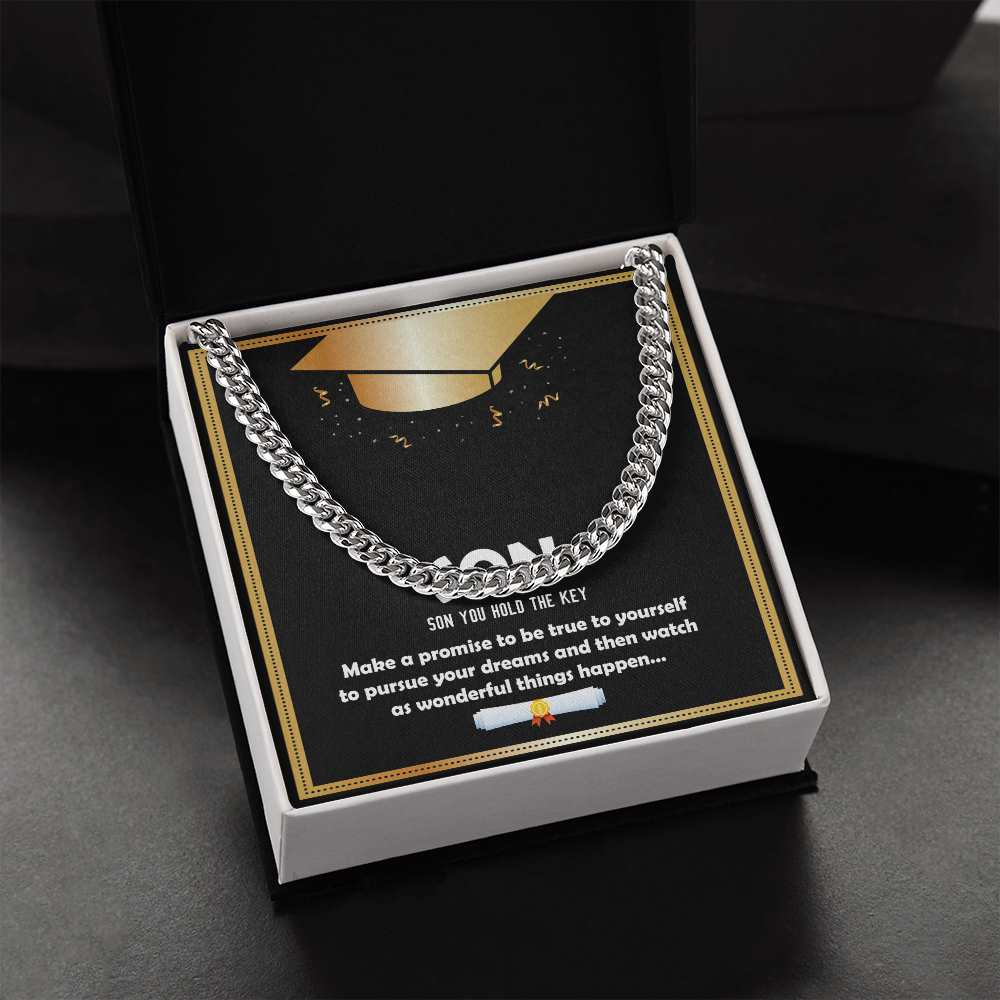 Cuban Linked Chain, Jewelry, Gift, Son