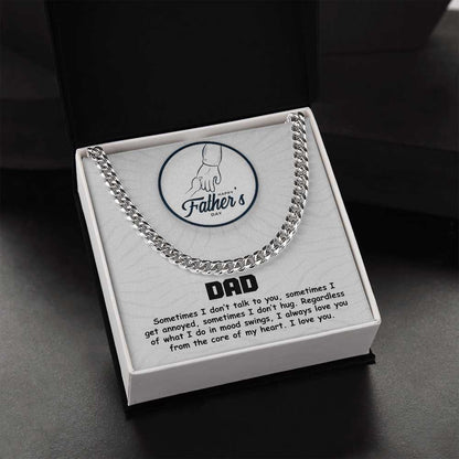 Cuban Linked Chain, Gift, Jewelry, Father's Day, Father, Dad
