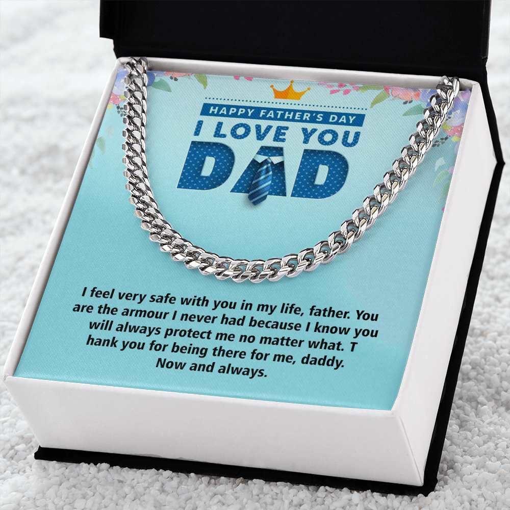 Cuban Linked Chain, Jewelry, Gift, Father's Day, Fathers Day, Father, Dad, Daddy