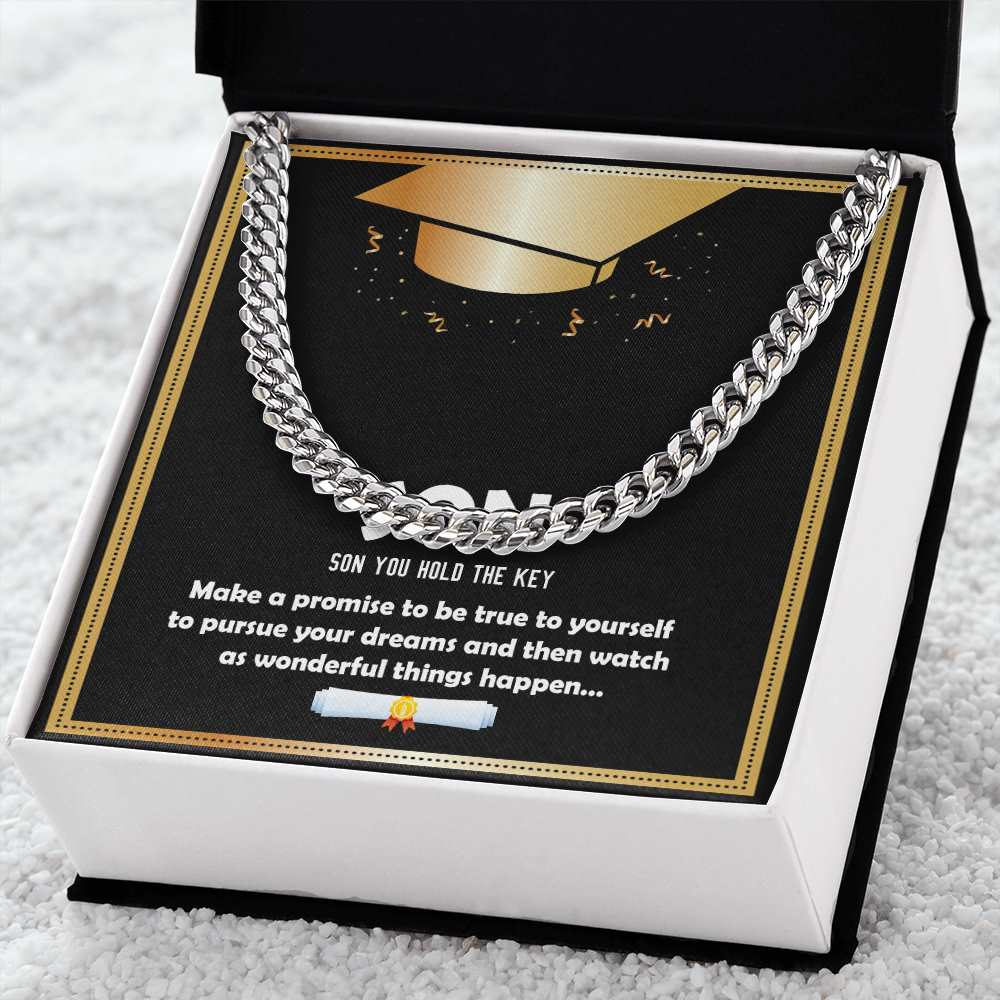 Cuban Linked Chain, Jewelry, Gift, Son