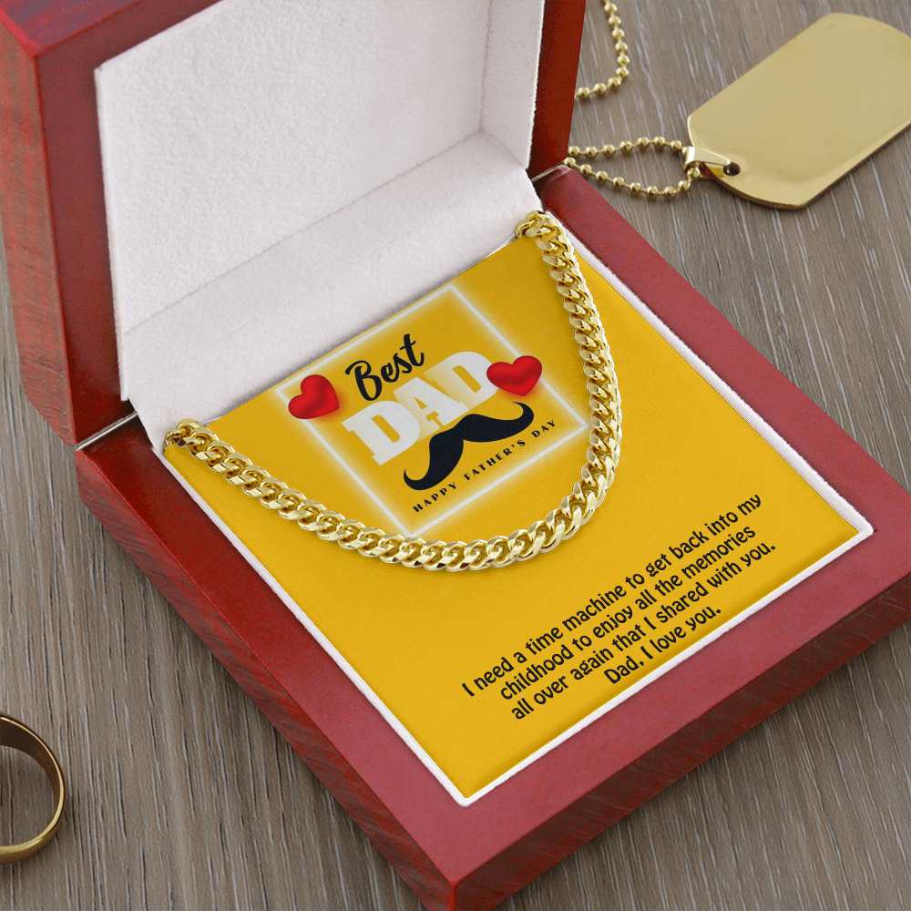 Cuban Linked Chain, Gift, Jewelry, Gift, Father's Day, Fathers Day, Father, Dad