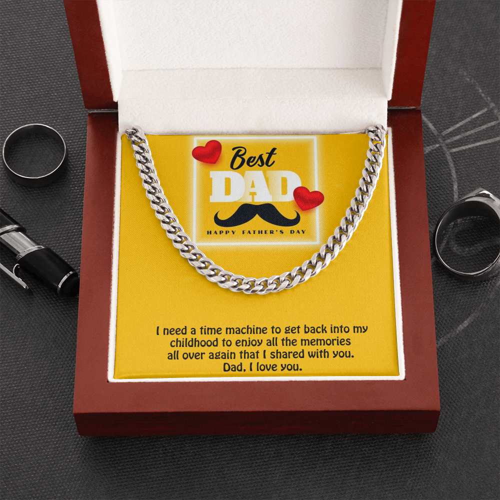Cuban Linked Chain, Gift, Jewelry, Gift, Father's Day, Fathers Day, Father, Dad