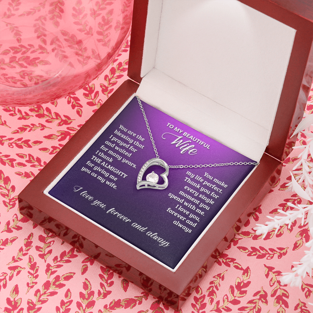 Forever Love Necklace, To Wife Gift - YERTIZZ.COM