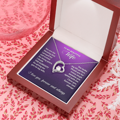 Forever Love Necklace, To Wife Gift - YERTIZZ.COM