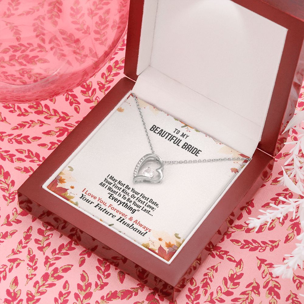 Thanksgiving, Beautiful Bride, Future Husband, Forever Love Necklace, Jewelry, Gift - YERTIZZ.COM