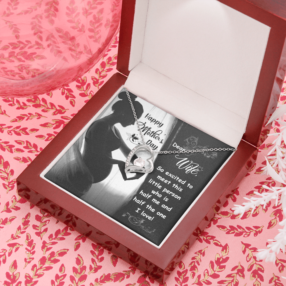 Forever Love Necklace, Gift, Jewelry, Mother's Day, Mothers Day, Wife, To Wife - YERTIZZ.COM