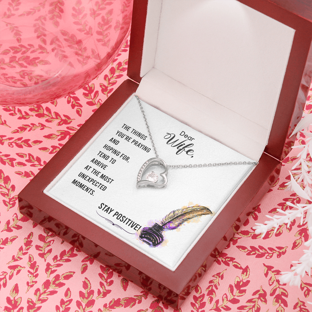 Forever Love Necklace, Jewelry Gift To My Wife - YERTIZZ.COM