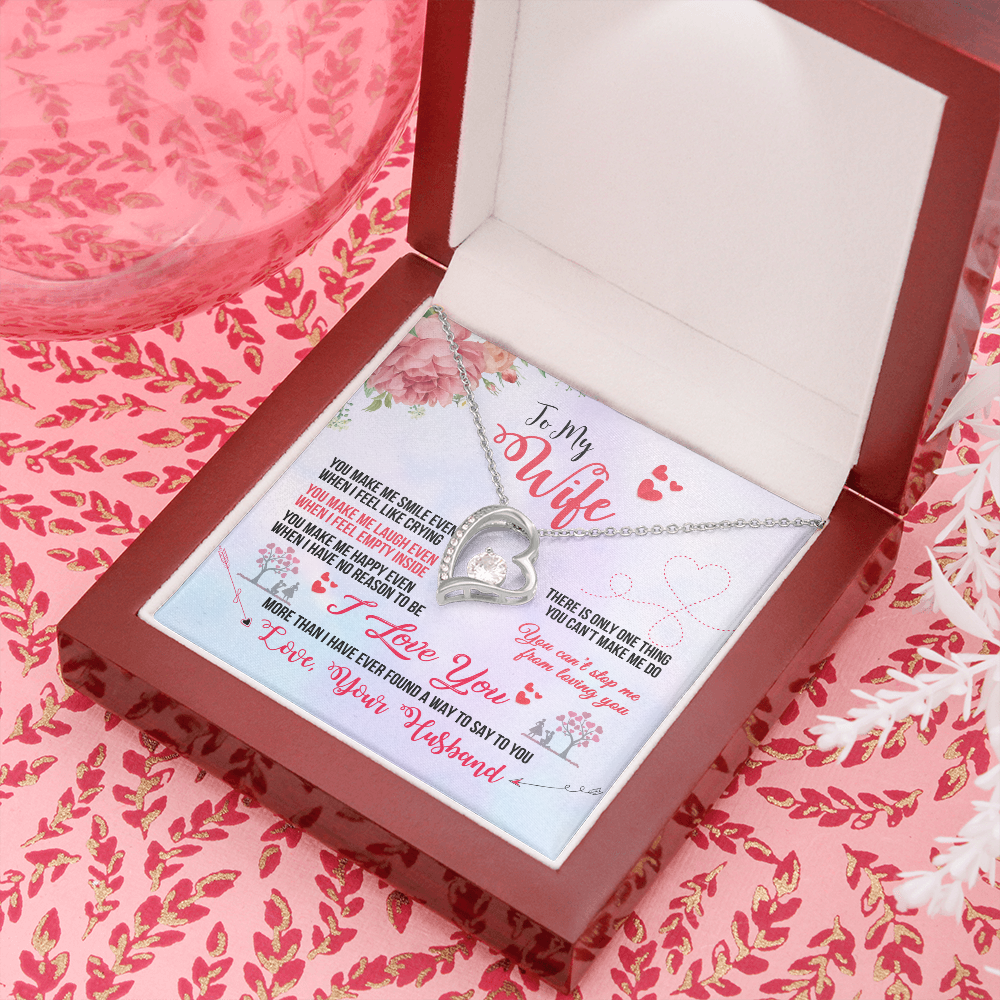 Forever Love Necklace, Gift, Jewelry, Wife, To Wife - YERTIZZ.COM