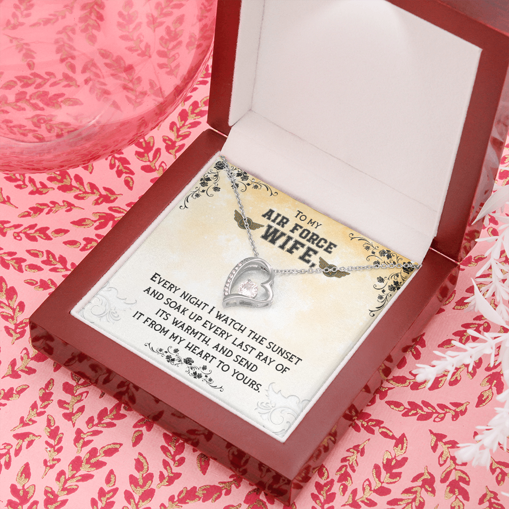 Forever Love Necklace, Gift, Jewelry, Air Force, Airforce,  Wife - YERTIZZ.COM