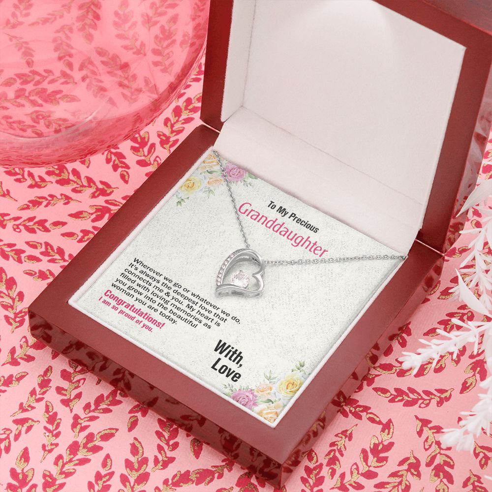 To Precious_Granddaughter, With Love, Jewelry Gift - YERTIZZ.COM