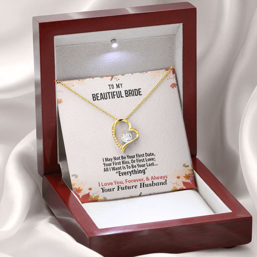Thanksgiving, Beautiful Bride, Future Husband, Forever Love Necklace, Jewelry, Gift - YERTIZZ.COM