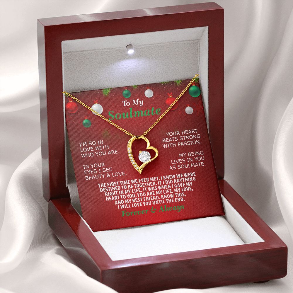 Christmas, Soulmate, Forever Love Necklace, Jewelry, Gift - YERTIZZ.COM
