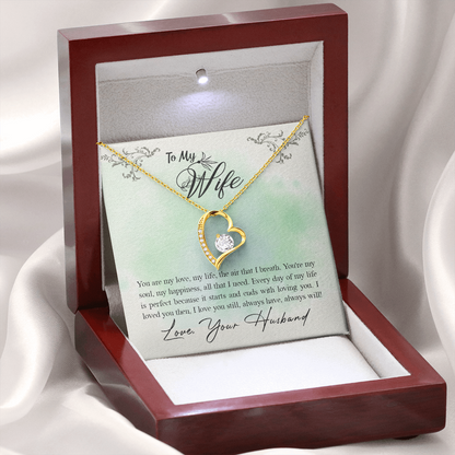 Forever Love Necklace, Wife Gift, To Wife - YERTIZZ.COM