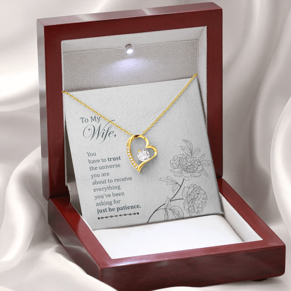 Forever Love Necklace, Jewelry Gift, To My Wife - YERTIZZ.COM