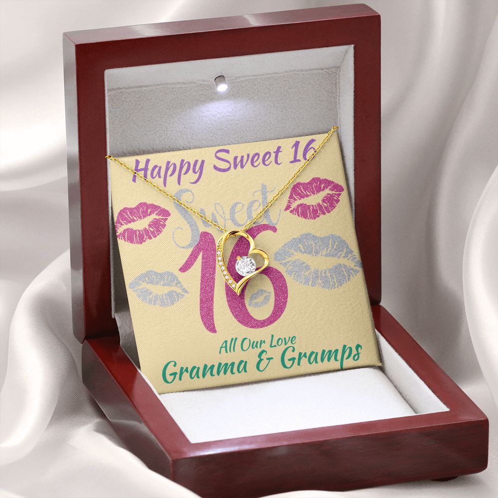 Forever Love Necklace, Sweet, Sweetheart, Girlfriend, Sweet 16