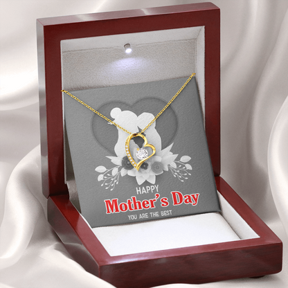 Forever Love Necklace, Mother's Day, Gift, Heart Pendant - YERTIZZ.COM