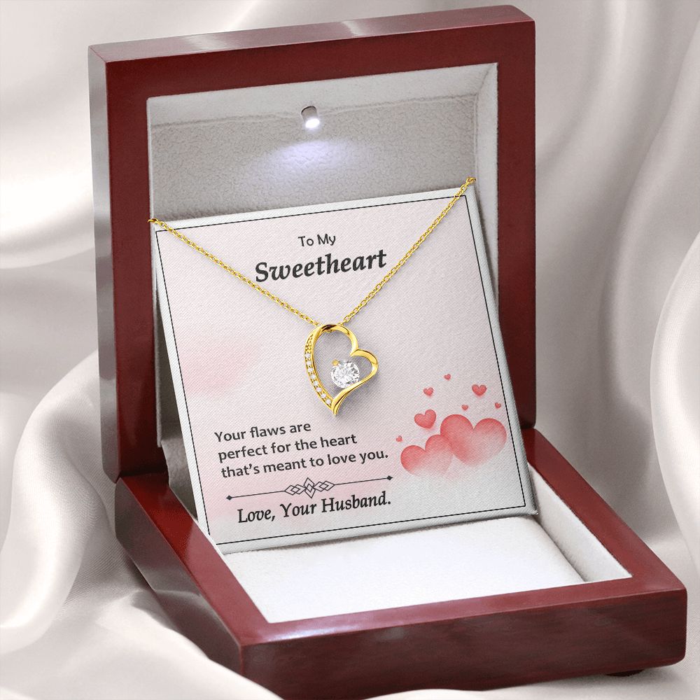 Forever Love Necklace, Valentines, Jewelry Gift, To MySweetheart - YERTIZZ.COM