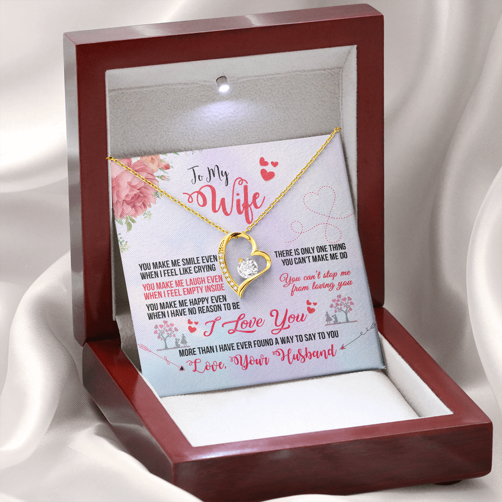 Forever Love Necklace, Gift, Jewelry, Wife, To Wife - YERTIZZ.COM