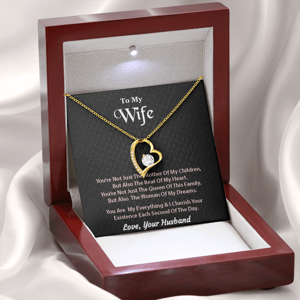 Forever Love Necklace, Gift, Jewelry, Wife, To Wife - YERTIZZ.COM