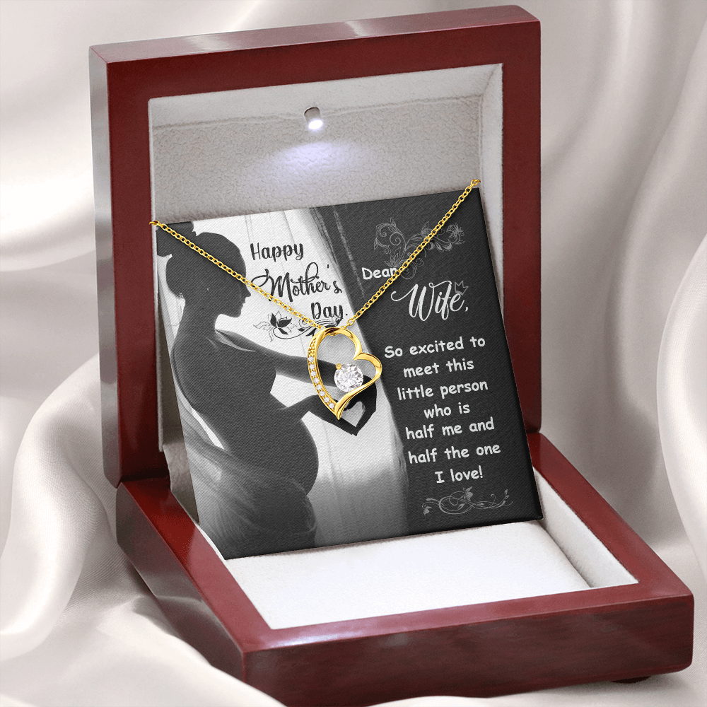 Forever Love Necklace, Gift, Jewelry, Mother's Day, Mothers Day, Wife, To Wife - YERTIZZ.COM
