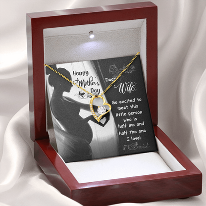 Forever Love Necklace, Gift, Jewelry, Mother's Day, Mothers Day, Wife, To Wife - YERTIZZ.COM
