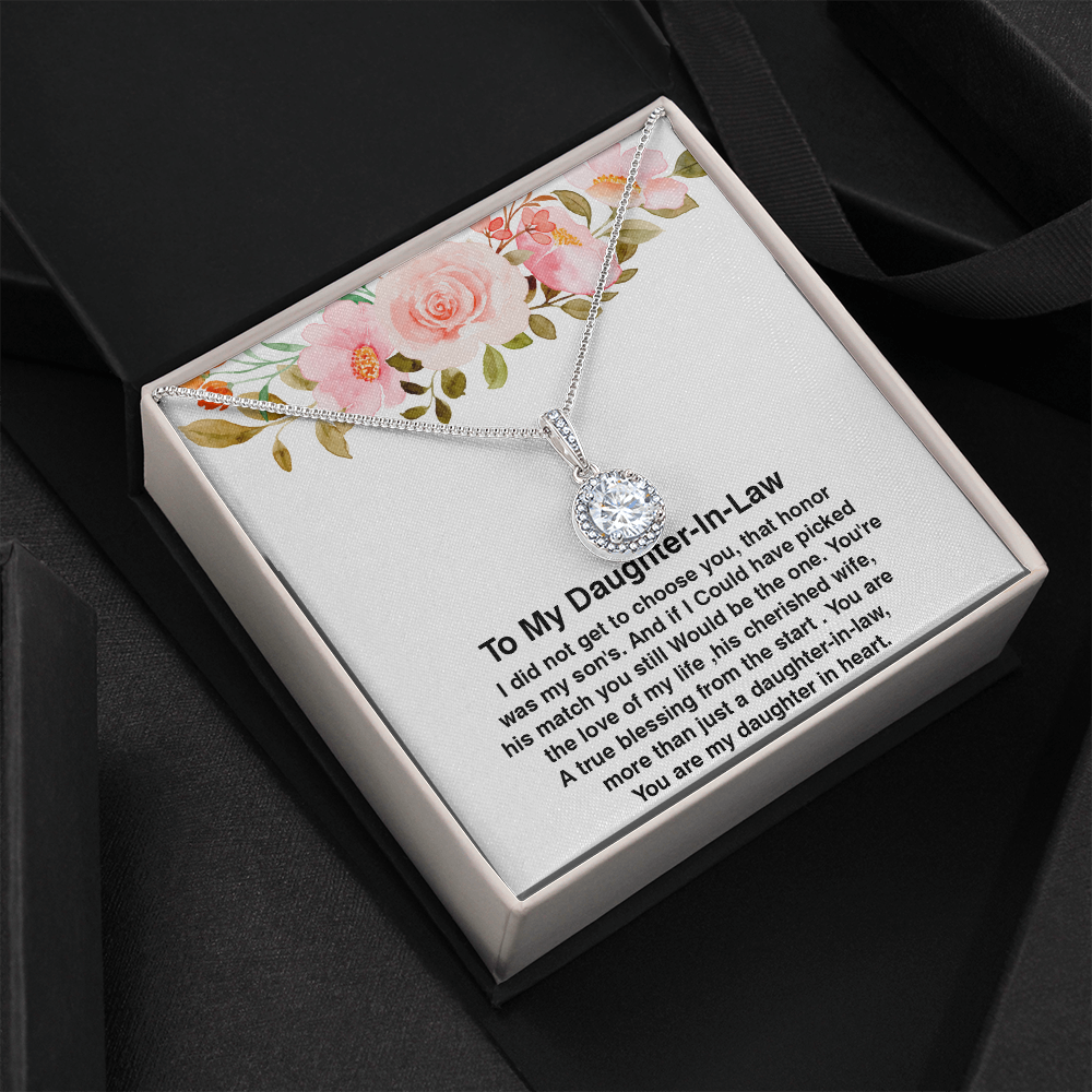 Eternal Hope Necklace with Mahogany Style Luxury Box available, Jewelry Gift, Daughter-in-Law, Daughter