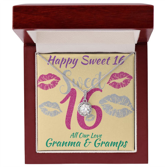 Eternal Hope Necklace, Jewelry, Gift, Sweet 16, Grandma, Gramps, Birthday