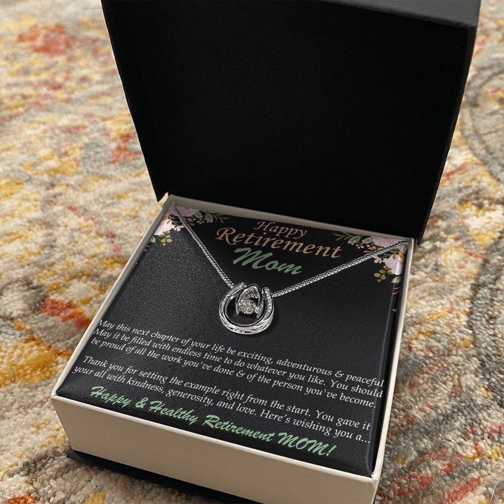 Lucky in Love Necklace, Jewelry, Gift, Retirement, Mom - YERTIZZ.COM