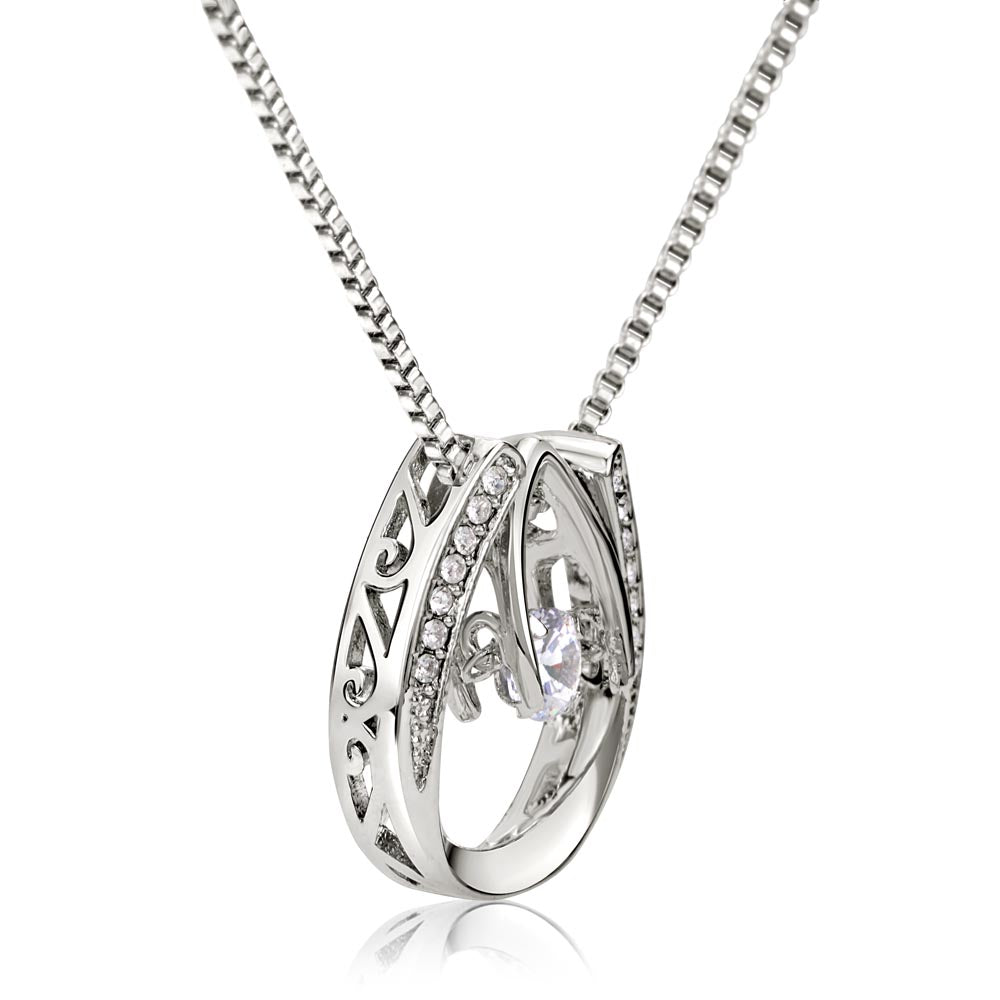 Lucky in Love Necklace, Best Friend, Forever Friend, Bestie, BFF