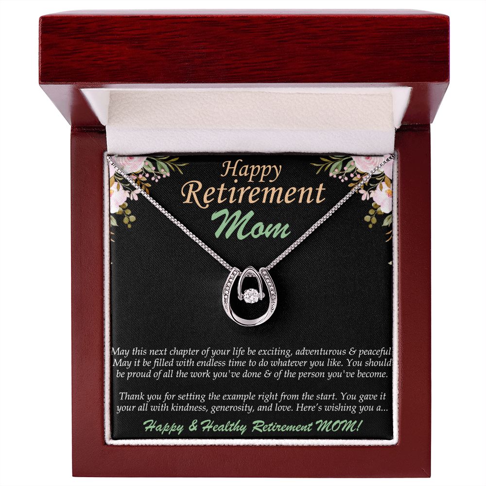 Lucky in Love Necklace, Jewelry, Gift, Retirement, Mom - YERTIZZ.COM
