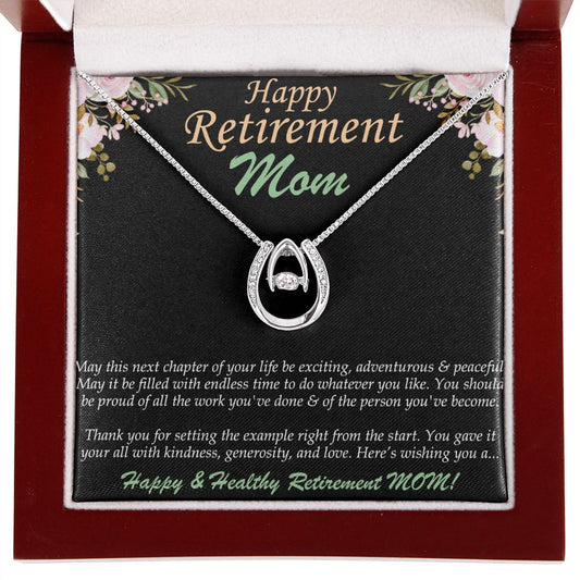 Lucky in Love Necklace, Jewelry, Gift, Retirement, Mom