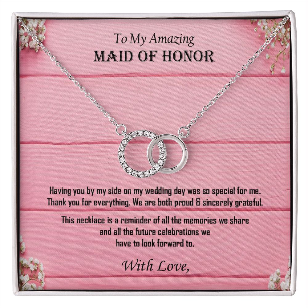 Perfect Pair Necklace, Gift, Jewelry, Maid of Honor